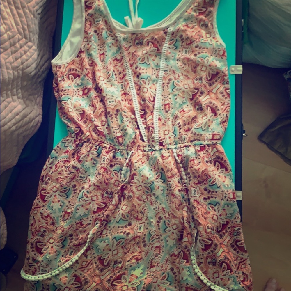 Patterned Romper
